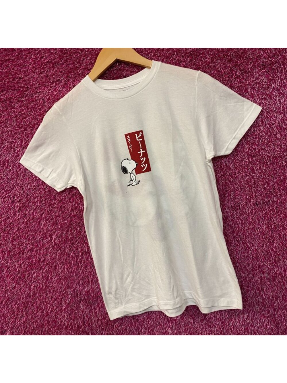 Snoopy Kanji Different Characteristics Women's Tshirt size Medium - Picture 4 of 5